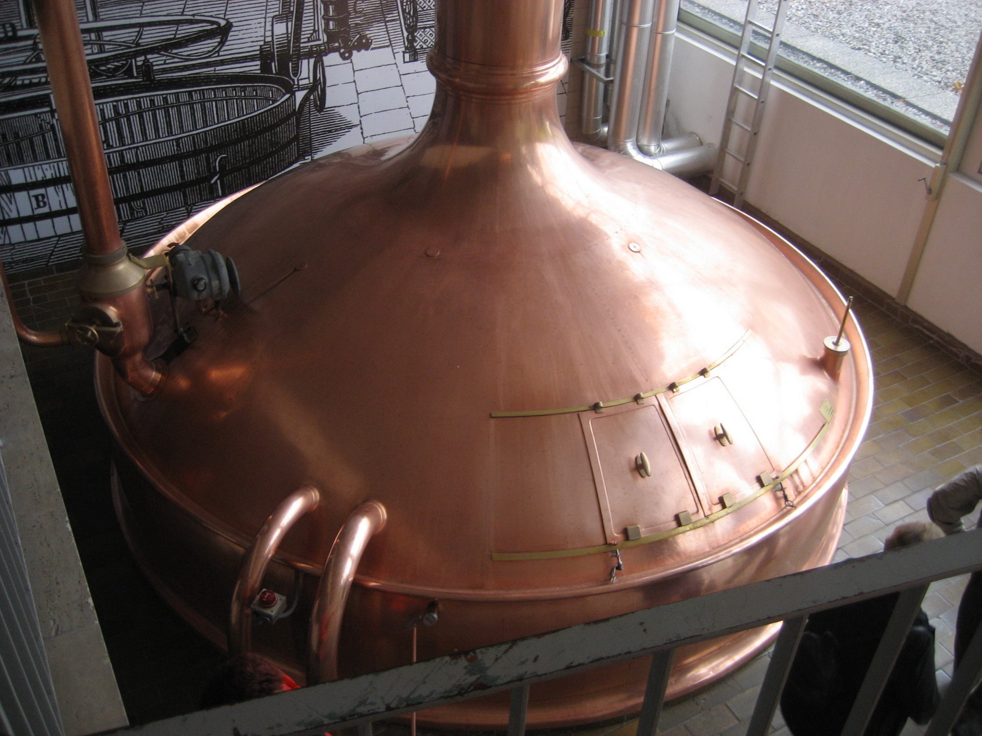 Bierkessel der Brauerei Eggenberg