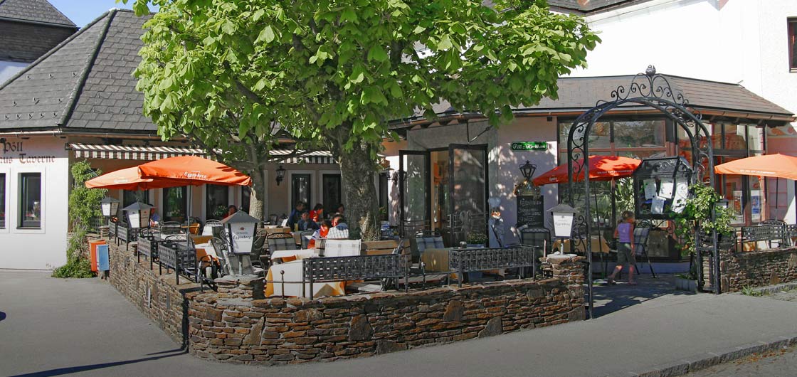 Garten des Gasthof Pöll in Kirchham