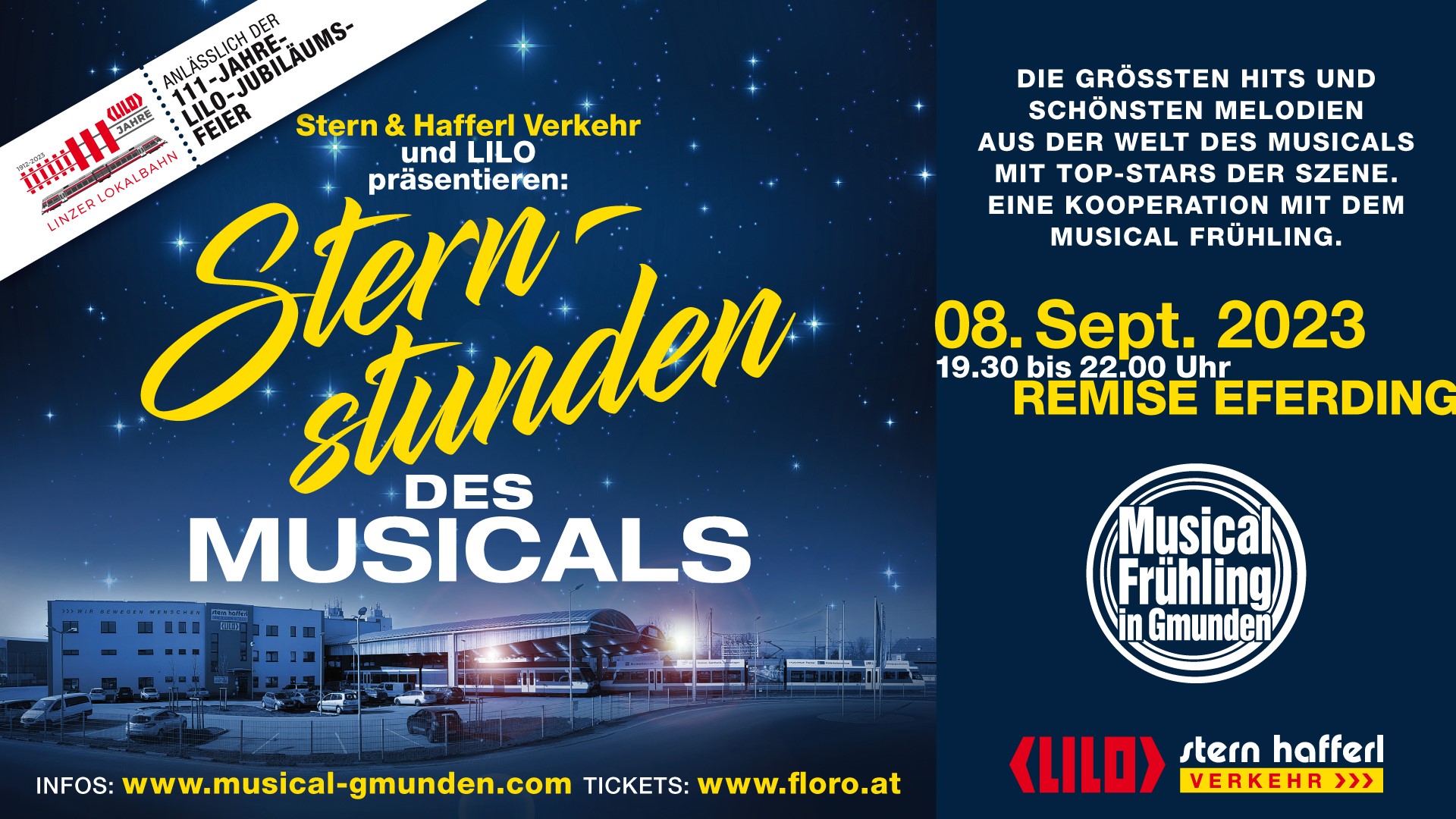 Sujet Sternstunden des Musicals