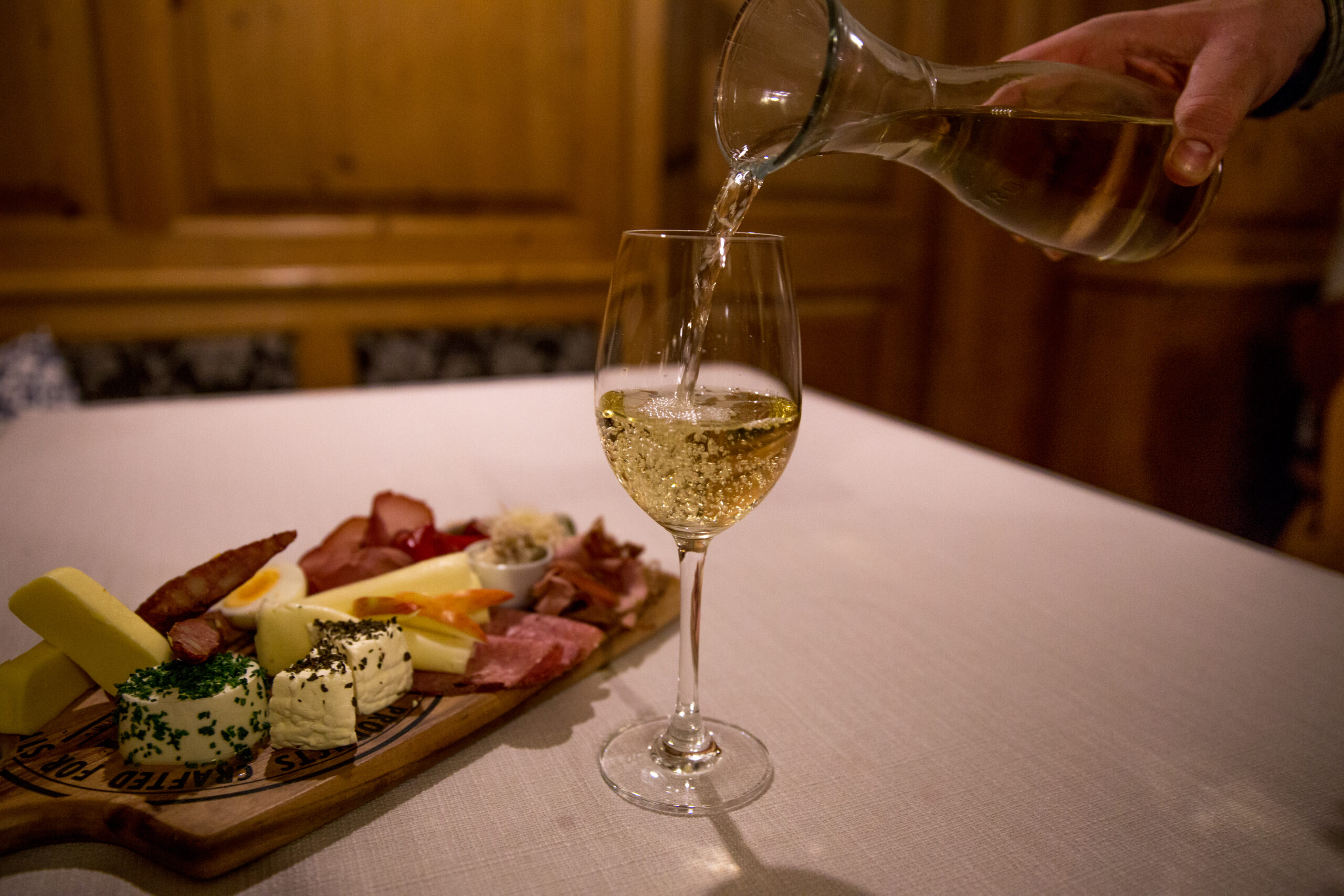 Eine Jause mit Churchham's Apfelsaft