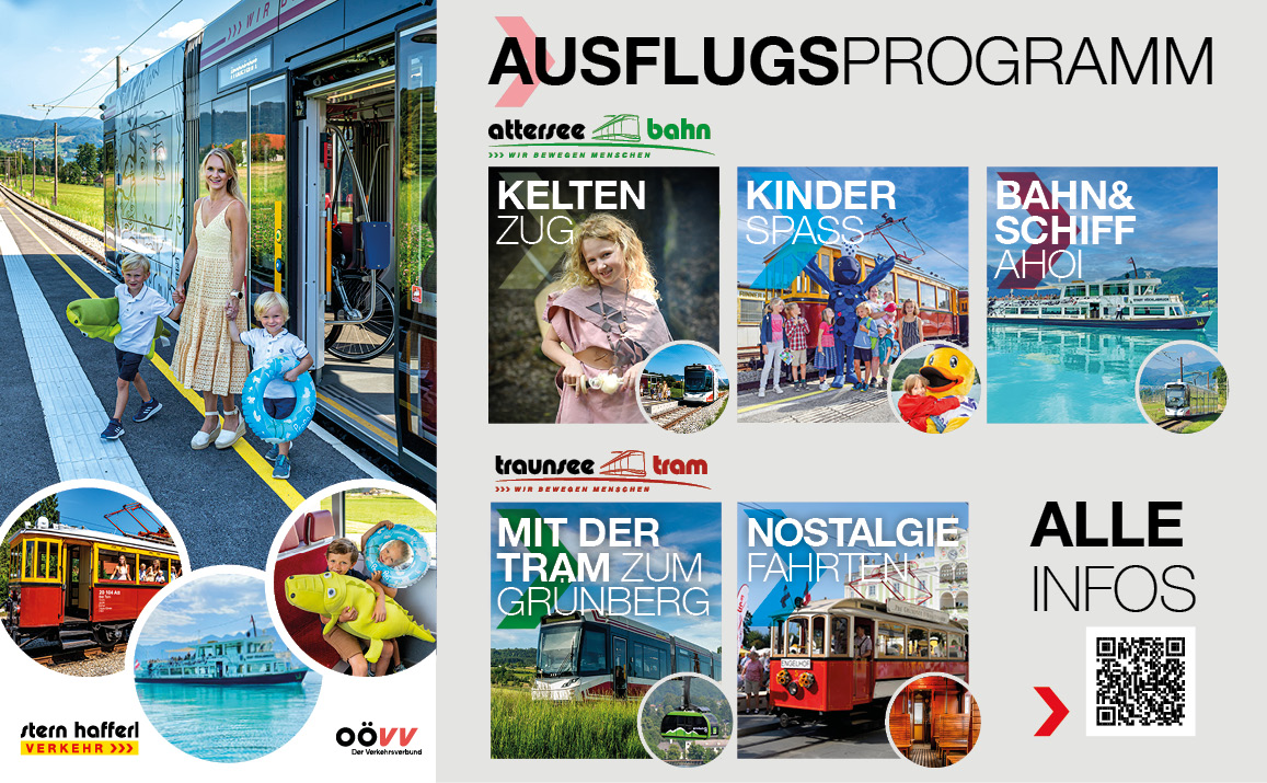 Eine Collage unserer Ausflugsprogramme