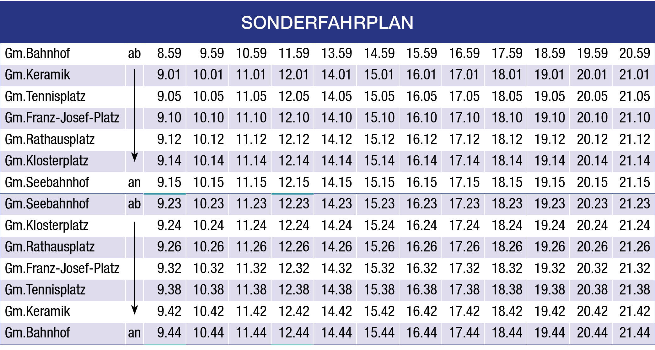 Fahrplan Industriekultur Nostalgiefahrten GV 2025