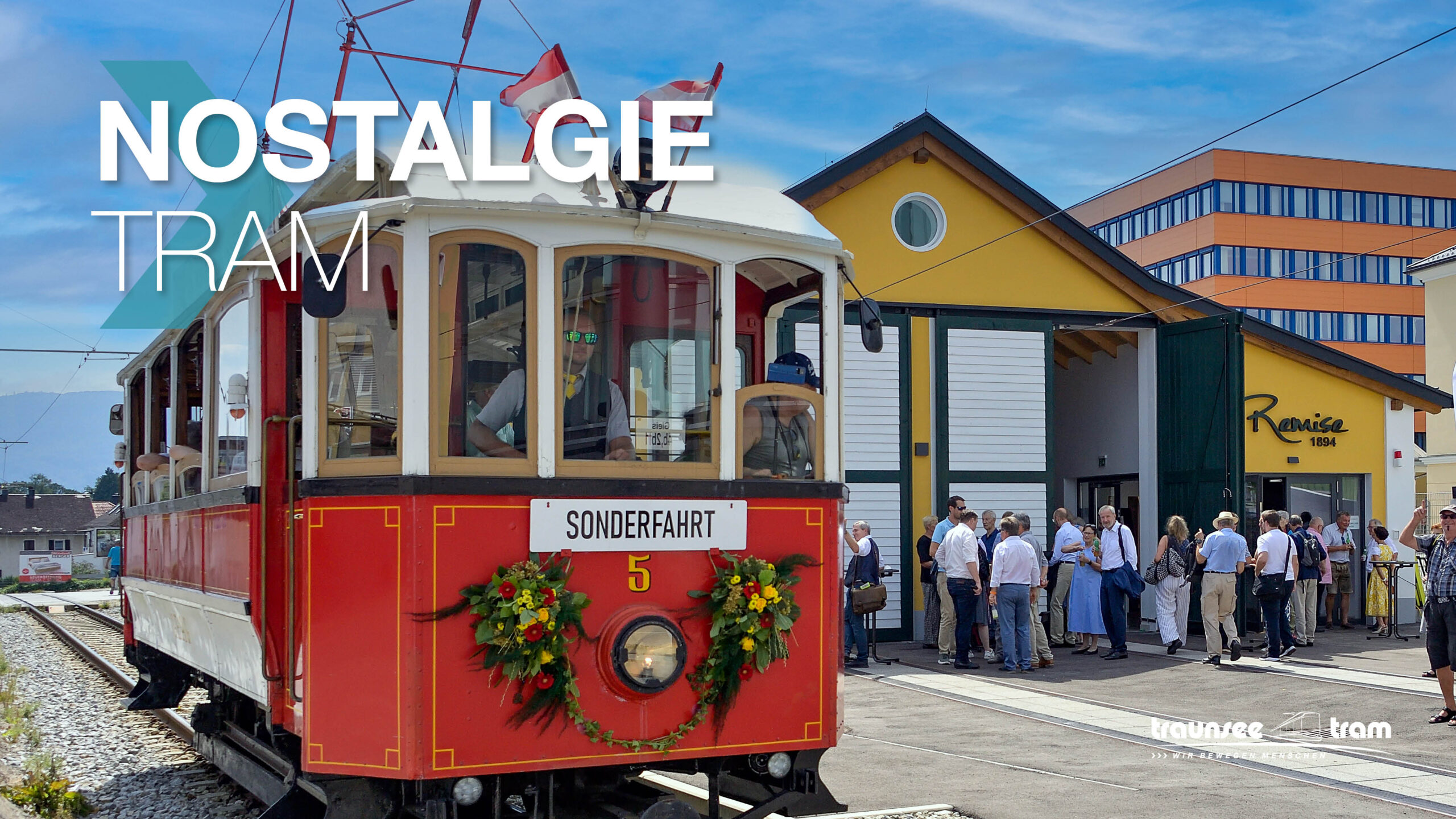 Traunseetram Nostalgietram in Gmunden