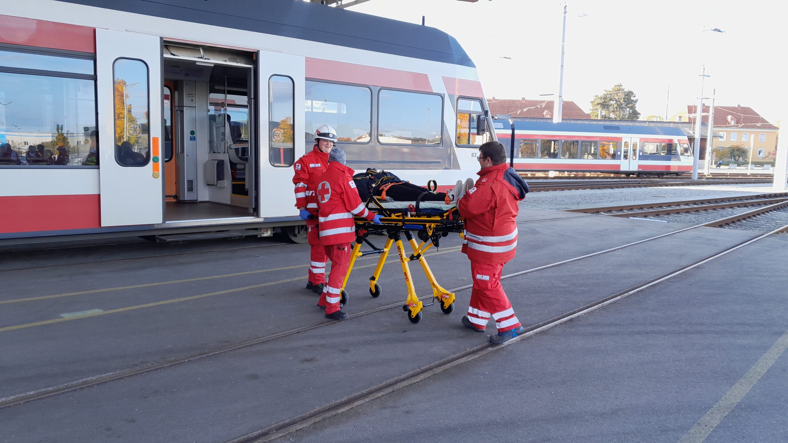 Bild von Einsatzübung auf der LILO
